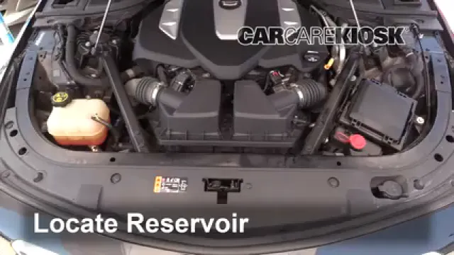 2016 Cadillac CT6 Premium Luxury 3.0L V6 Turbo Liquide essuie-glace Ajouter du liquide